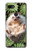 W3863 Pygmy Hedgehog Dwarf Hedgehog Paint Hard Case and Leather Flip Case For Google Pixel 3 XL