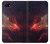 W3897 Red Nebula Space Hard Case and Leather Flip Case For Google Pixel 2 XL