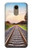 W3866 Railway Straight Train Track Hard Case and Leather Flip Case For LG K10 (2018), LG K30