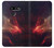 W3897 Red Nebula Space Hard Case and Leather Flip Case For LG G8 ThinQ