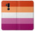 W3887 Lesbian Pride Flag Hard Case and Leather Flip Case For LG G7 ThinQ