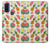 W3883 Fruit Pattern Hard Case and Leather Flip Case For Motorola G Pure