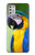 W3888 Macaw Face Bird Hard Case and Leather Flip Case For Motorola Moto G Stylus (2021)