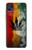 W3890 Reggae Rasta Flag Smoke Hard Case and Leather Flip Case For Motorola Moto G50 5G
