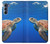 W3898 Sea Turtle Hard Case and Leather Flip Case For Motorola Edge S30