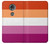 W3887 Lesbian Pride Flag Hard Case and Leather Flip Case For Motorola Moto E5 Plus