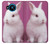 W3870 Cute Baby Bunny Hard Case and Leather Flip Case For Nokia 8.3 5G