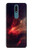 W3897 Red Nebula Space Hard Case and Leather Flip Case For Nokia 2.4