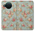 W3910 Vintage Rose Hard Case and Leather Flip Case For Nokia X10