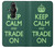 W3862 Keep Calm and Trade On Hard Case and Leather Flip Case For Sony Xperia Pro-I