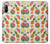 W3883 Fruit Pattern Hard Case and Leather Flip Case For Sony Xperia 10 III Lite