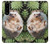 W3863 Pygmy Hedgehog Dwarf Hedgehog Paint Hard Case and Leather Flip Case For Sony Xperia 5 III