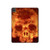 W3881 Fire Skull Tablet Hard Case For iPad Pro 11 (2021,2020,2018, 3rd, 2nd, 1st)