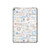 W3903 Travel Stamps Tablet Hard Case For iPad Air 2, iPad 9.7 (2017,2018), iPad 6, iPad 5