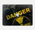 W3891 Nuclear Hazard Danger Hard Case Cover For MacBook Pro 16 M1,M2 (2021,2023) - A2485, A2780