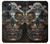 W1685 Steampunk Skull Head Hard Case and Leather Flip Case For iPhone 14