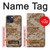 W2939 Desert Digital Camo Camouflage Hard Case and Leather Flip Case For iPhone 14