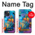 W3227 Underwater World Cartoon Hard Case and Leather Flip Case For iPhone 14