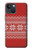 W3384 Winter Seamless Knitting Pattern Hard Case and Leather Flip Case For iPhone 14