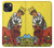 W3458 Strength Tarot Card Hard Case and Leather Flip Case For iPhone 14