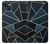 W3479 Navy Blue Graphic Art Hard Case and Leather Flip Case For iPhone 14