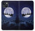 W3508 Xmas Santa Moon Hard Case and Leather Flip Case For iPhone 14