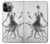 W1432 Skull Octopus X-ray Hard Case and Leather Flip Case For iPhone 14 Pro