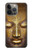 W3189 Magical Yantra Buddha Face Hard Case and Leather Flip Case For iPhone 14 Pro