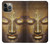 W3189 Magical Yantra Buddha Face Hard Case and Leather Flip Case For iPhone 14 Pro