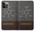 W3475 Caffeine Molecular Hard Case and Leather Flip Case For iPhone 14 Pro
