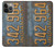 W3750 Vintage Vehicle Registration Plate Hard Case and Leather Flip Case For iPhone 14 Pro