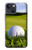 W0068 Golf Hard Case and Leather Flip Case For iPhone 14 Plus