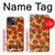 W0236 Pizza Hard Case and Leather Flip Case For iPhone 14 Plus