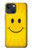 W1146 Yellow Sun Smile Hard Case and Leather Flip Case For iPhone 14 Plus