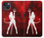 W2455 Sexy Devil Girl Hard Case and Leather Flip Case For iPhone 14 Plus