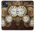 W3172 Gold Clock Live Hard Case and Leather Flip Case For iPhone 14 Plus