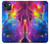 W3371 Nebula Sky Hard Case and Leather Flip Case For iPhone 14 Plus