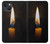 W3530 Buddha Candle Burning Hard Case and Leather Flip Case For iPhone 14 Plus