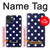 W3533 Blue Polka Dot Hard Case and Leather Flip Case For iPhone 14 Plus