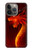 W0526 Red Dragon Hard Case and Leather Flip Case For iPhone 14 Pro Max