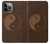 W0825 Taoism Yin Yang Hard Case and Leather Flip Case For iPhone 14 Pro Max