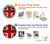 W2894 Vintage British Flag Hard Case and Leather Flip Case For iPhone 14 Pro Max