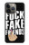 W3598 Middle Finger Fuck Fake Friend Hard Case and Leather Flip Case For iPhone 14 Pro Max