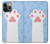 W3618 Cat Paw Hard Case and Leather Flip Case For iPhone 14 Pro Max