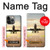 W3837 Airplane Take off Sunrise Hard Case and Leather Flip Case For iPhone 14 Pro Max