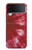 W2480 Tie Dye Red Hard Case For Samsung Galaxy Z Flip 4