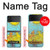 W3435 Tarot Card Moon Hard Case For Samsung Galaxy Z Flip 4