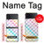 W3499 Colorful Heart Pattern Hard Case For Samsung Galaxy Z Flip 4