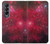 W3368 Zodiac Red Galaxy Hard Case For Samsung Galaxy Z Fold 4