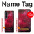 W3368 Zodiac Red Galaxy Hard Case For Samsung Galaxy Z Fold 4